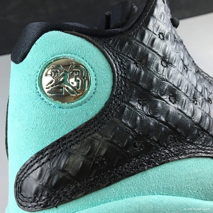 13 Green  Island 414571-030 Jordan Retro Black 0122